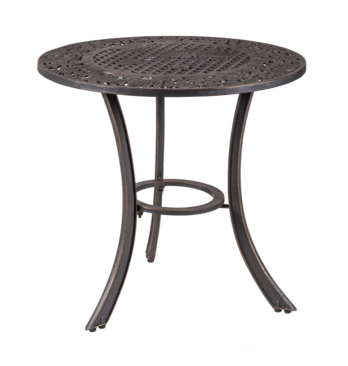 Small iron patio online table