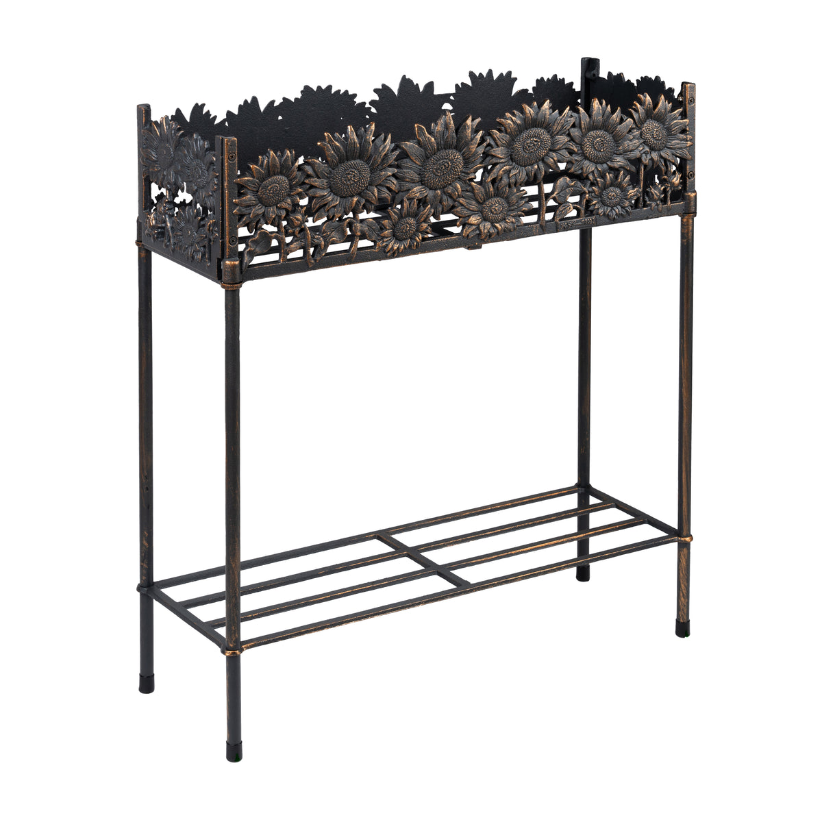 Sunflower Flower Box Stand Painted Sky Designs