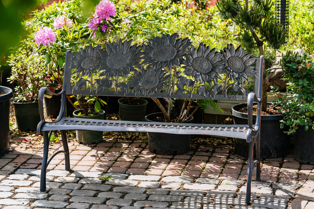 Sunflower Bench