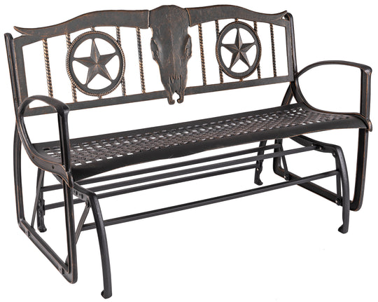Cast Iron Longhorn Glider