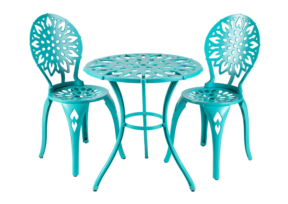 Modern Sunflower Bistro Set