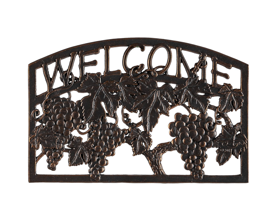 Vineyard Welcome Sign