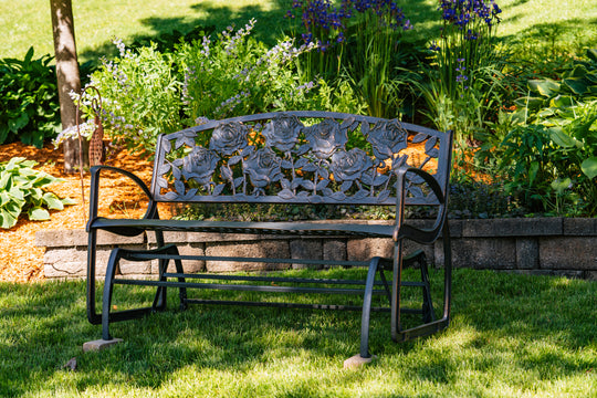 Rose Glider Bench