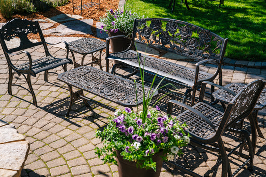 Rose Glider Bench