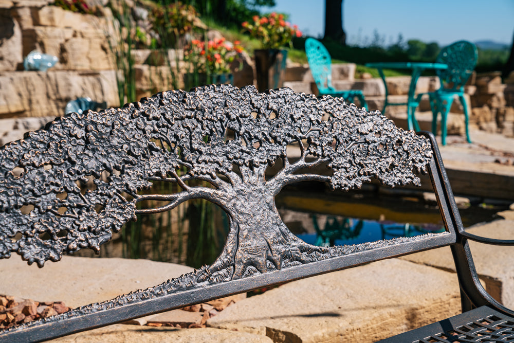 Tree of Life Glider Bench