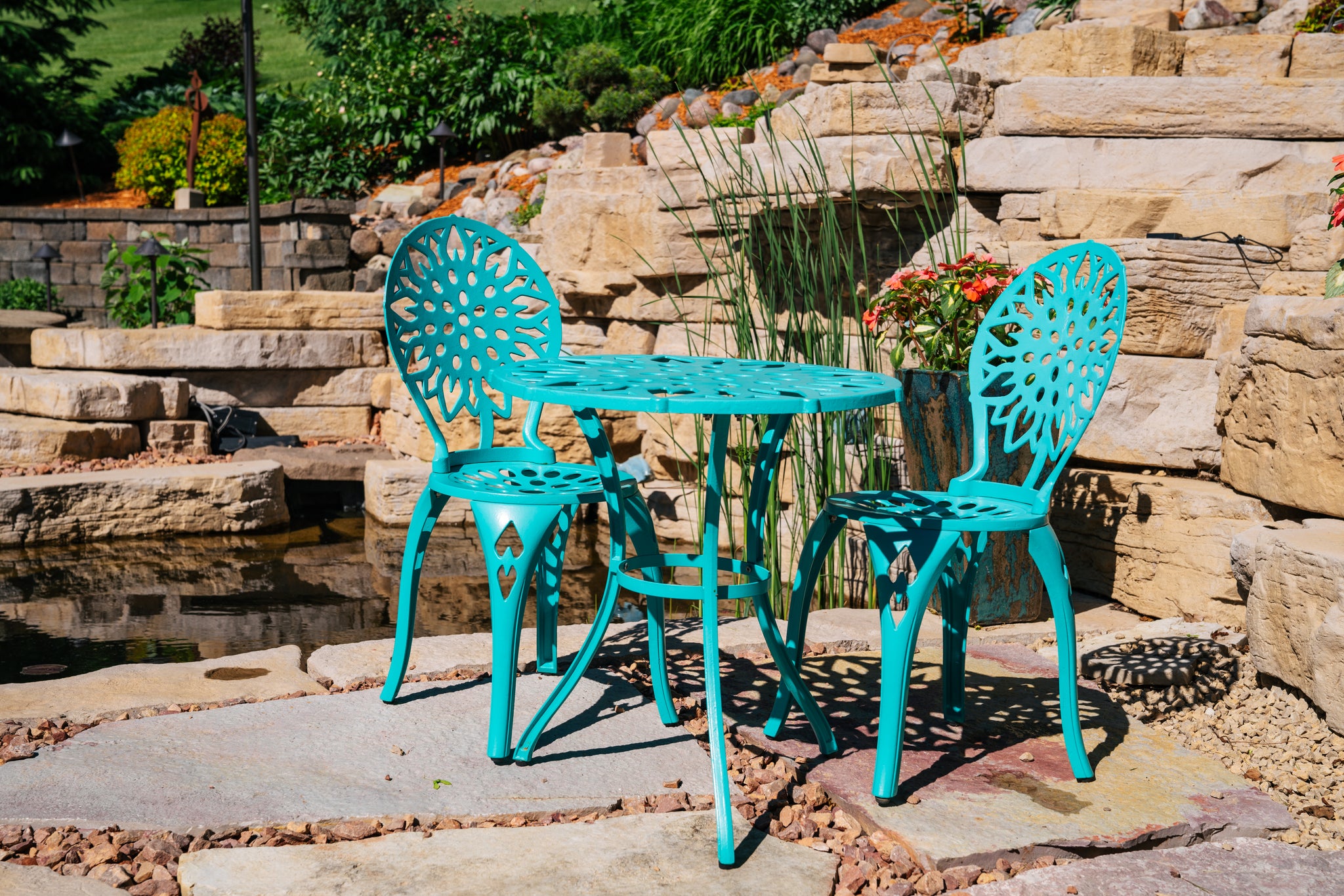 Arctic sky bistro set sale