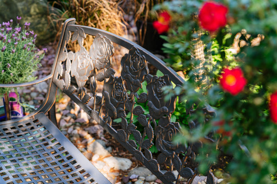 Rose Glider Bench