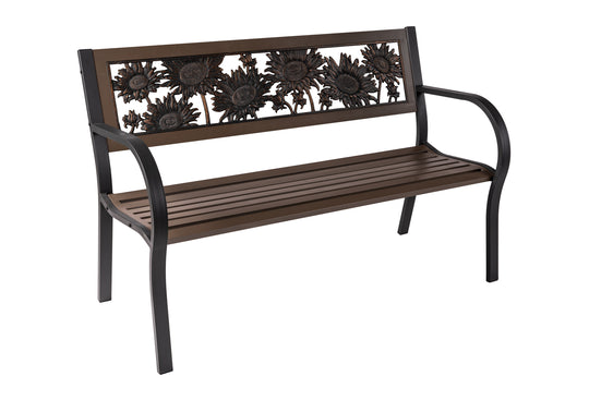 Sunflower Bench