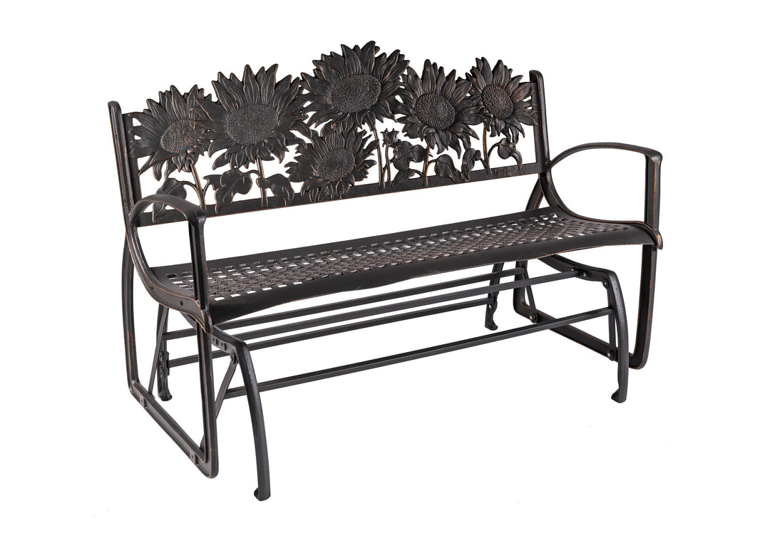 Sunflower Glider Bench